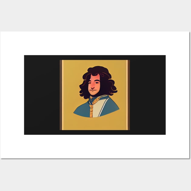 King Louis XIV | Comics style Wall Art by ComicsFactory